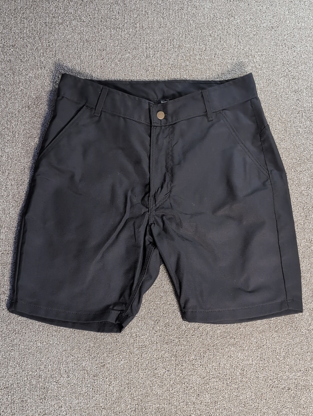 NWT Origin USA Atomic Twill Shorts Size 34x8" in Jet Black